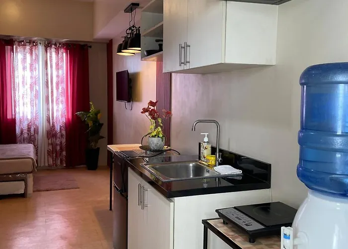 La Maria - Across Sm Cebu, 1 Bed With Pull-out Bed Apartment